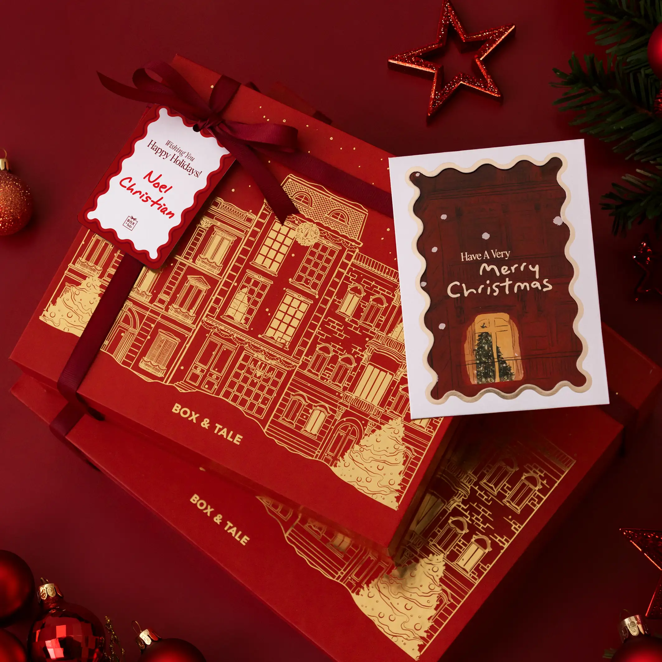 Box & Tale's Christmas Gift Hamper Set