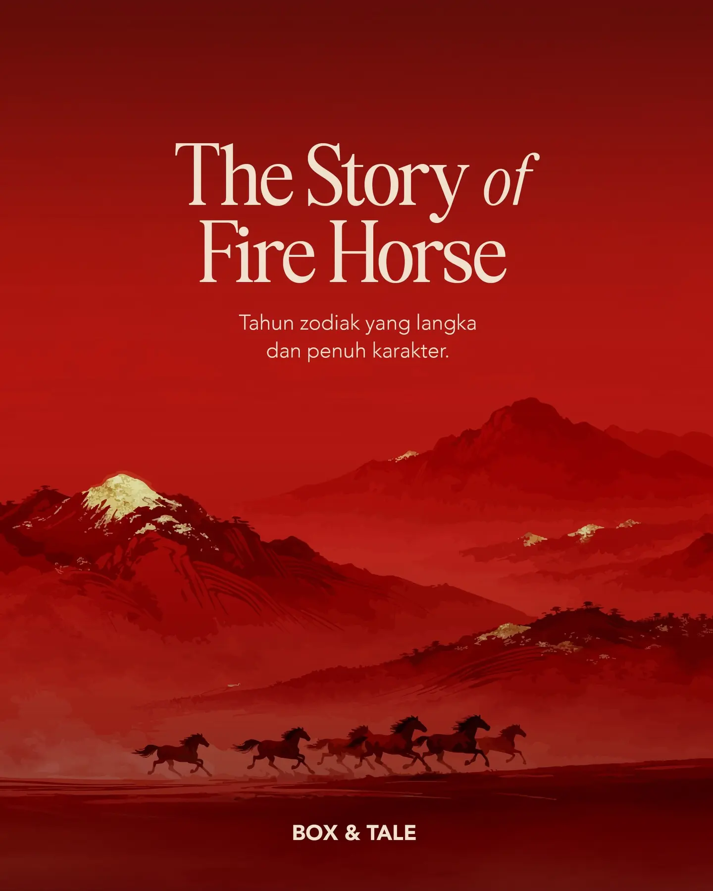 Hanya datang setiap 60 tahun sekali, Fire Horse energinya bold, intense, dan penuh inisiatif. Tahun ini vibesnya: mulai aja dulu! 🔥

P.s Box & Tale’s Chinese New Year Hampers sudah available di Official Website, Tokopedia, dan Shopee. Link pada bio! ✨

#boxandtale #chinesenewyear
