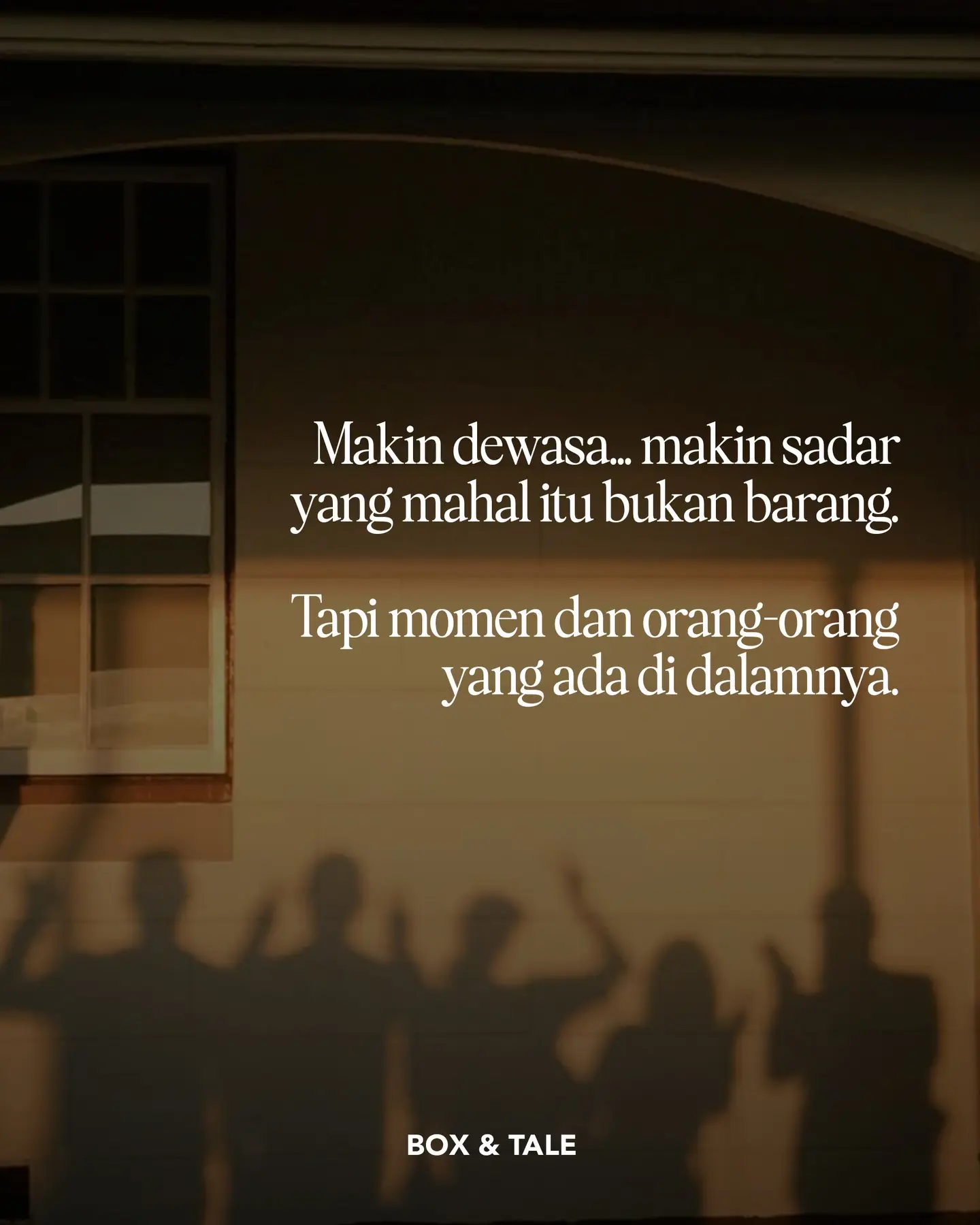 Kalau suatu hari nanti semua ini jadi kenangan, kamu bakal ingat apa dari hari ini? 👀