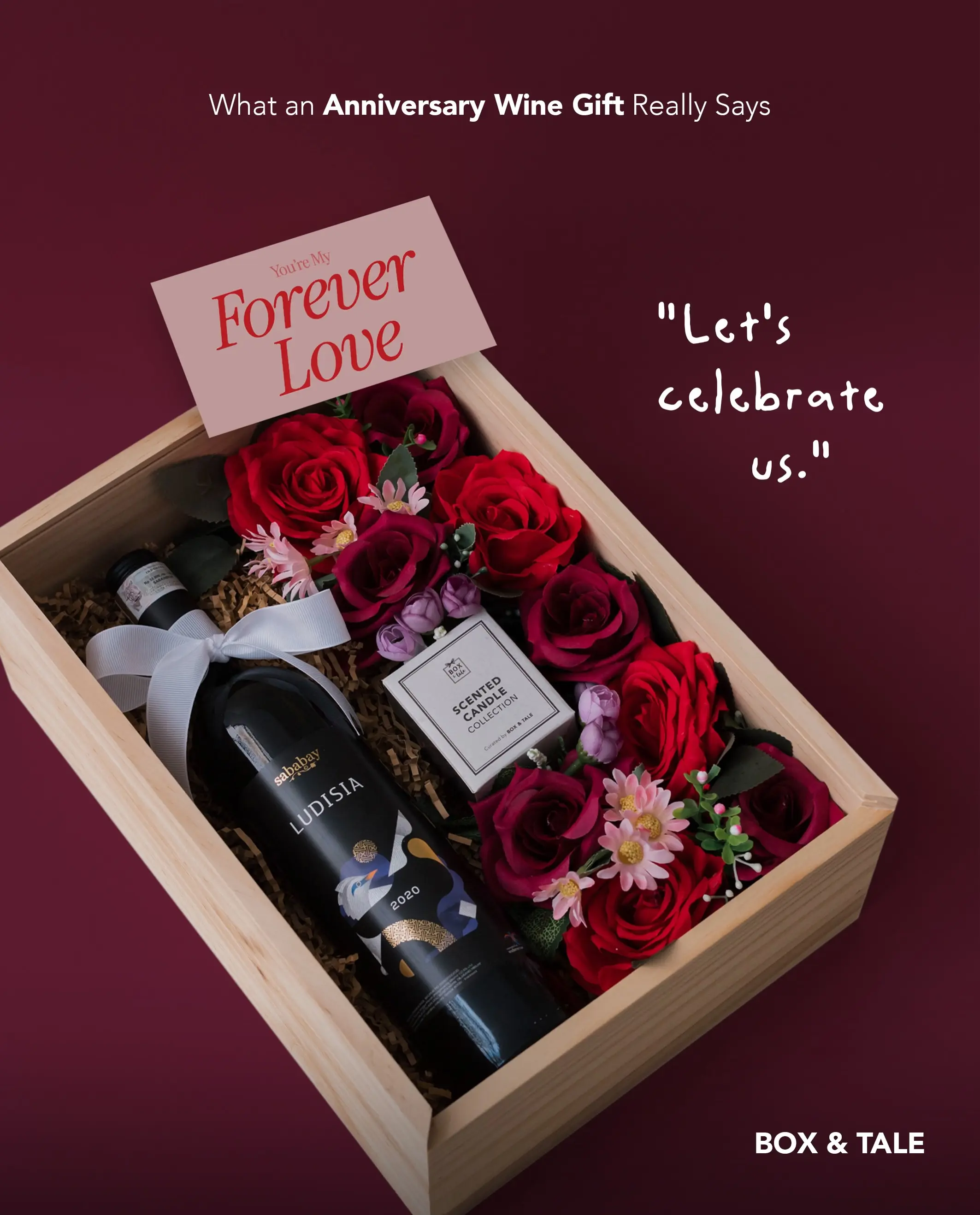 Each anniversary comes with its own story 🥂✨

Kalau disuruh pilih satu memory sama pasangan yang gak akan pernah dilupain, kira-kira yang mana? 👀

Featuring Box & Tale x @sababaywinery’s Custom Wine Gift Creation. Link in bio! ☝🏻

#boxandtale #sababay #winegifts