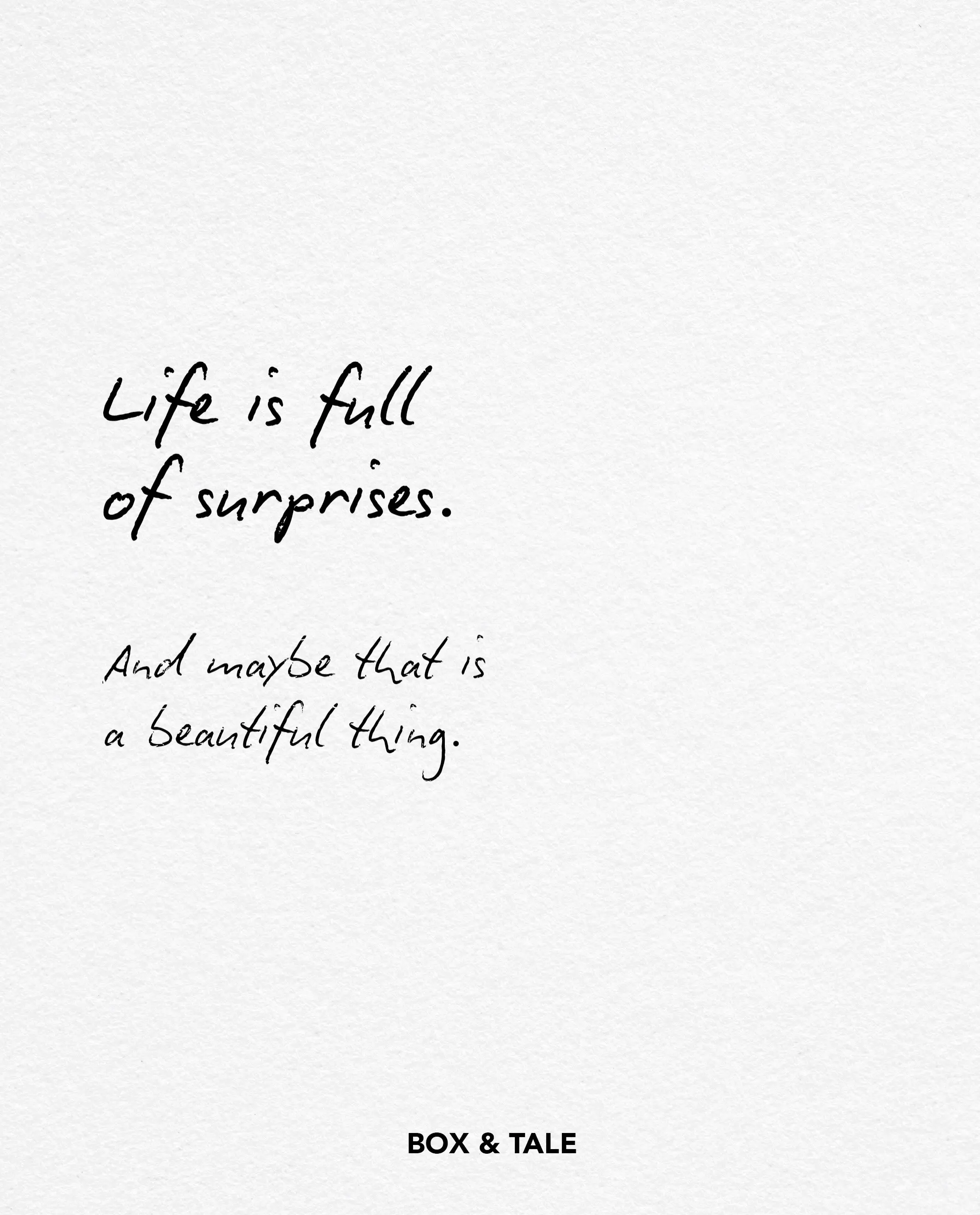 Life is full of surprises. Some arrive unexpectedly. Some arrive exactly when we need them. 👀

And sometimes,
we get to create one for someone we love. 💕 

May your little surprises also bring unexpected joy to your loved ones, Box & Tale is here to help.

DM for more info! ☝🏻

#boxandtale