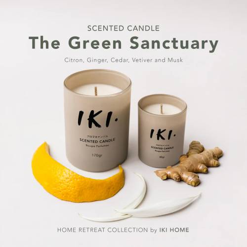 Custom Gift Hampers - Box & Tale - Iki Home - The Green Sanctuary Scented Candle