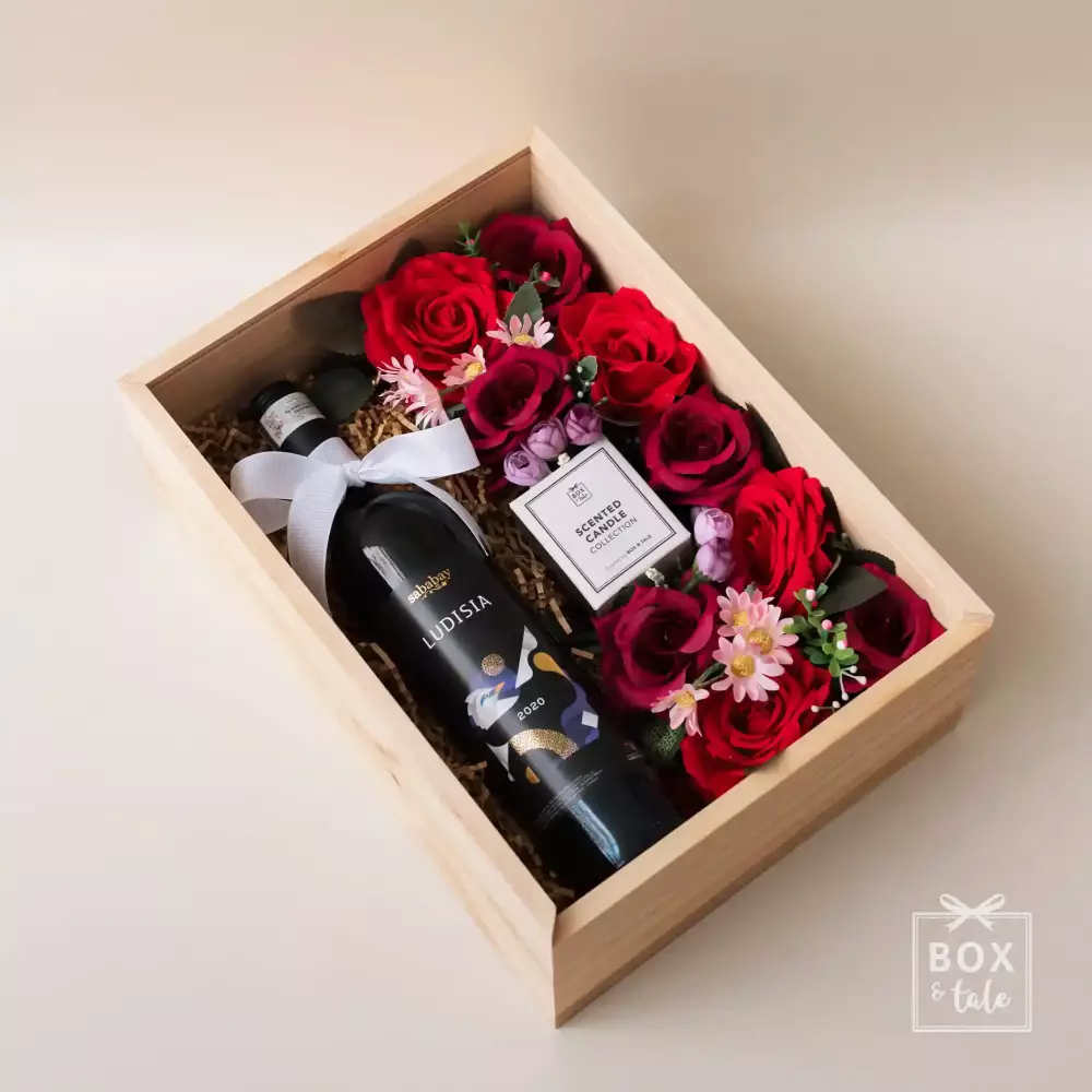 Custom Gift Hampers - Box & Tale - BOX & TALE X SABABAY - UNWIND (Ludisia)