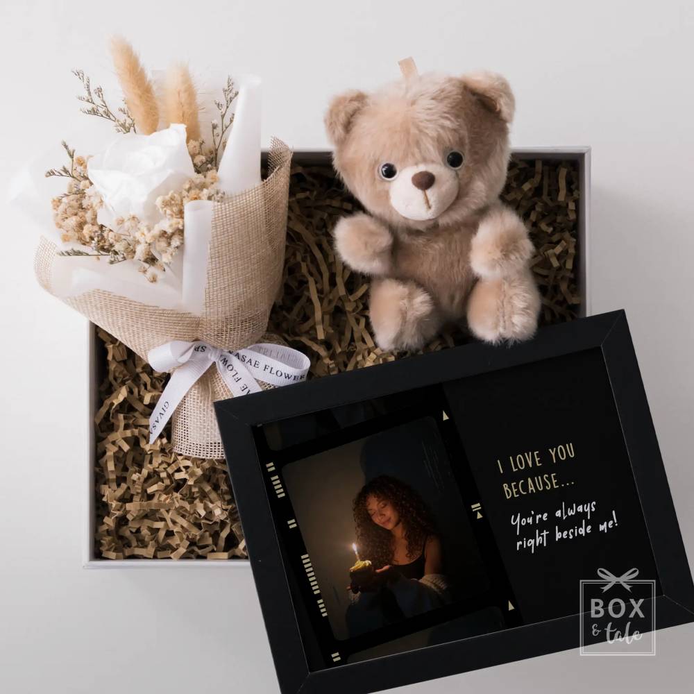 Custom Gift Hampers - Box & Tale - Premade Box - Happy Birthday, Love