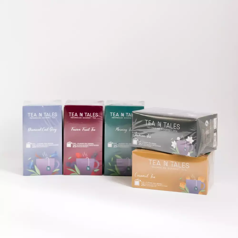 Custom Gift Hampers - Box & Tale - Tea N Tales - Indonesian Gourmet Tea Box