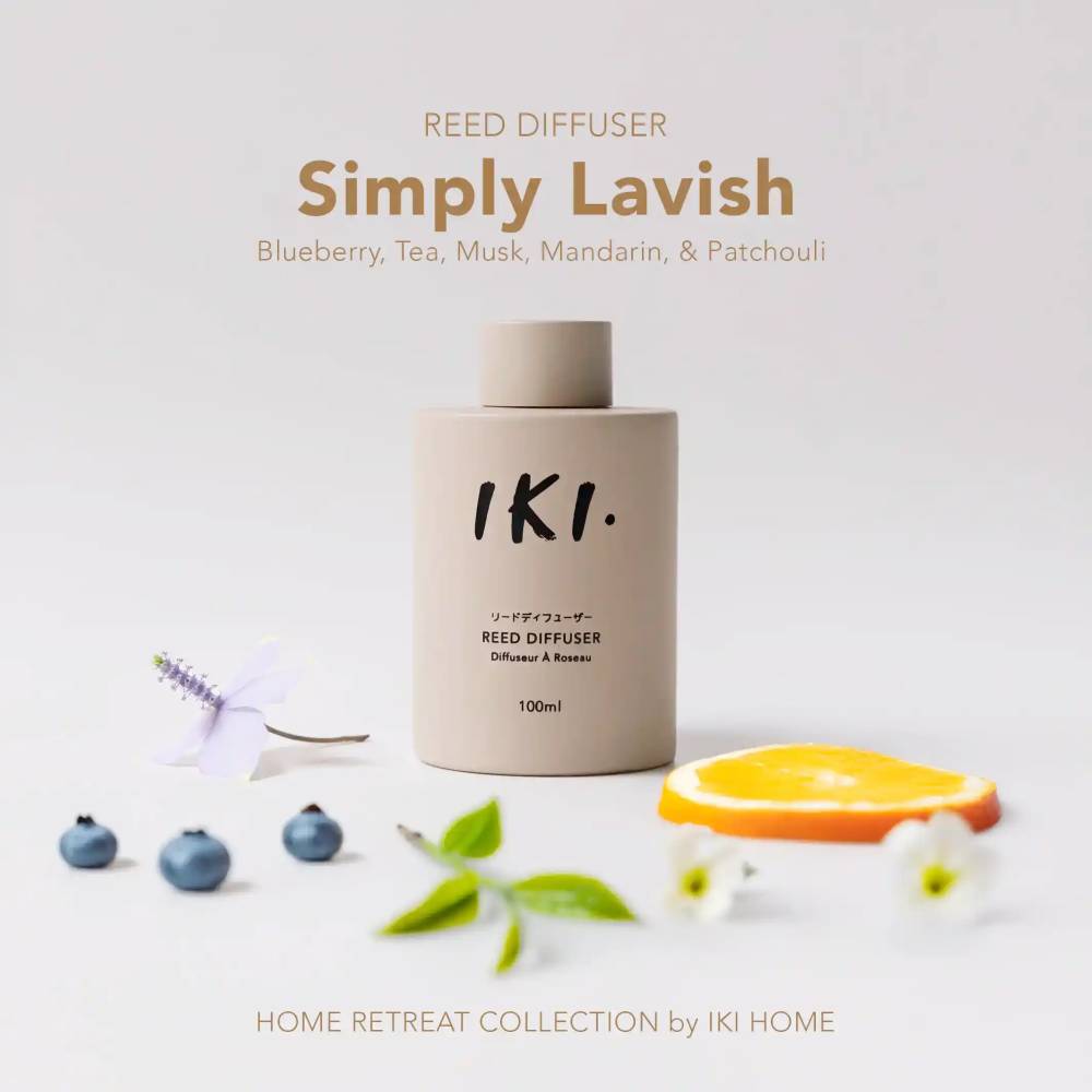 Custom Gift Hampers - Box & Tale - Iki Home - Simply Lavish Reed Diffuser 100Ml
