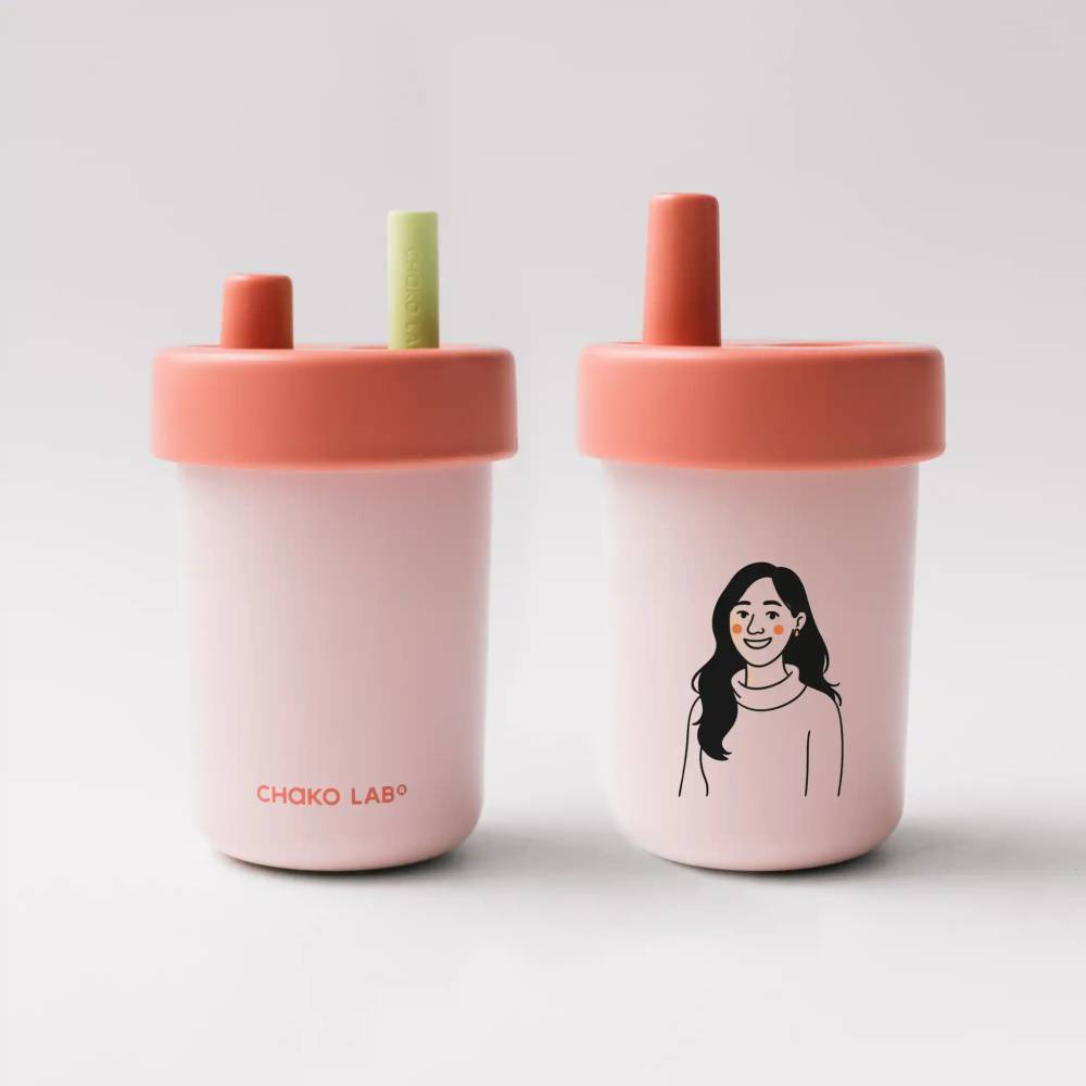 Custom Gift Hampers - Box & Tale - Chako Lab - Bobo Vacuum 485Ml Pastel Pink