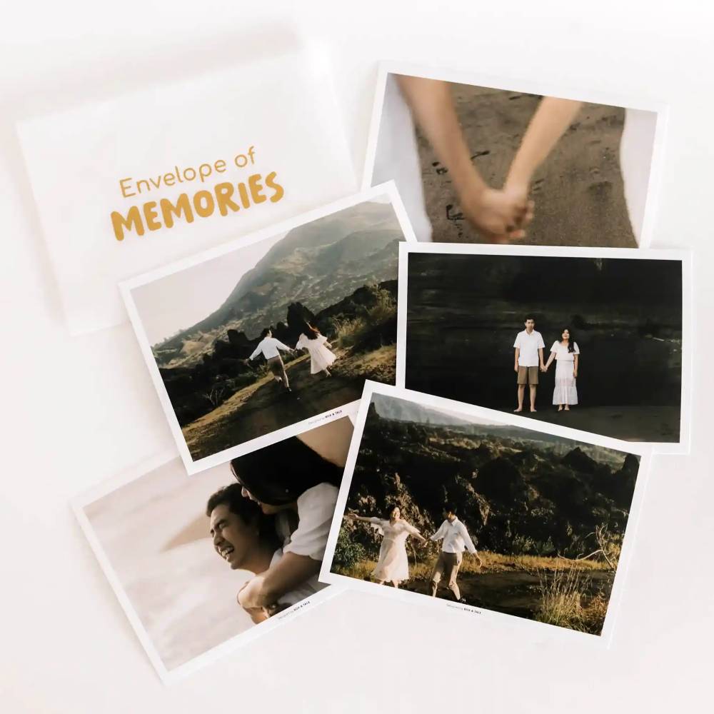 Custom Gift Hampers - Box & Tale - Customize It! - Envelope of Memories