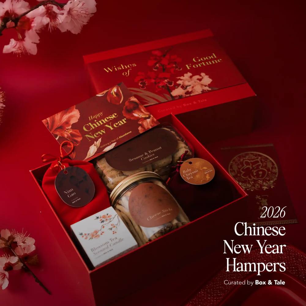 Custom Gift Hampers - Box & Tale - Box & Tale CNY 2026 - Wishful