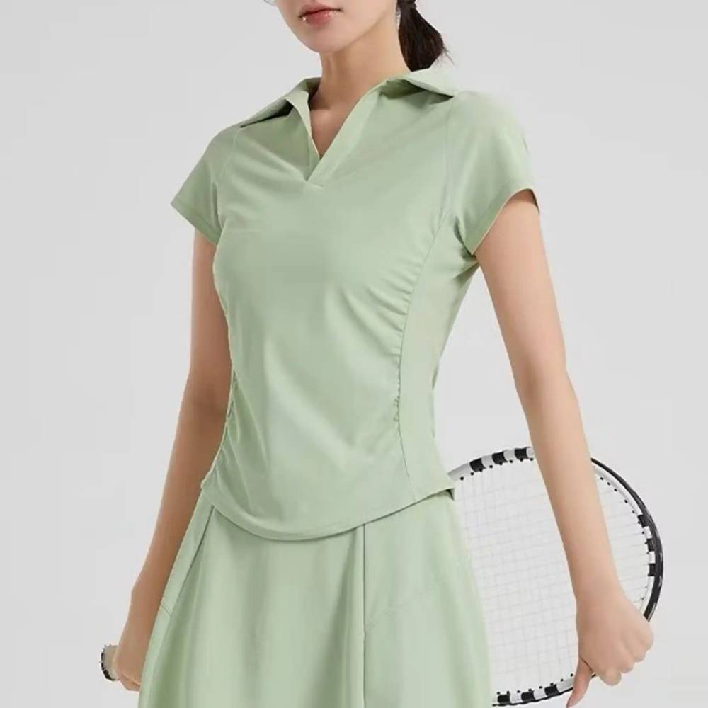 Custom Gift Hampers - Box & Tale - Minne - Lynn Polo Top in Green