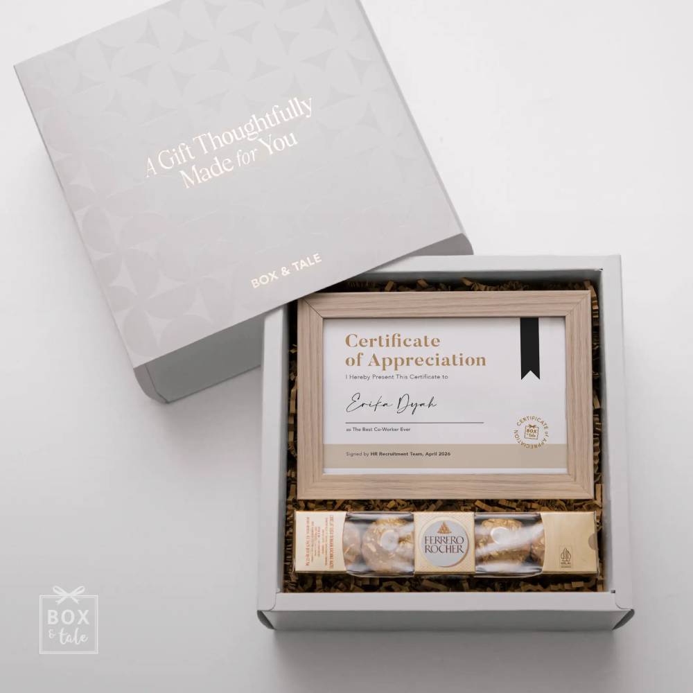 Custom Gift Hampers - Box & Tale - Premade Box - Certified with Love