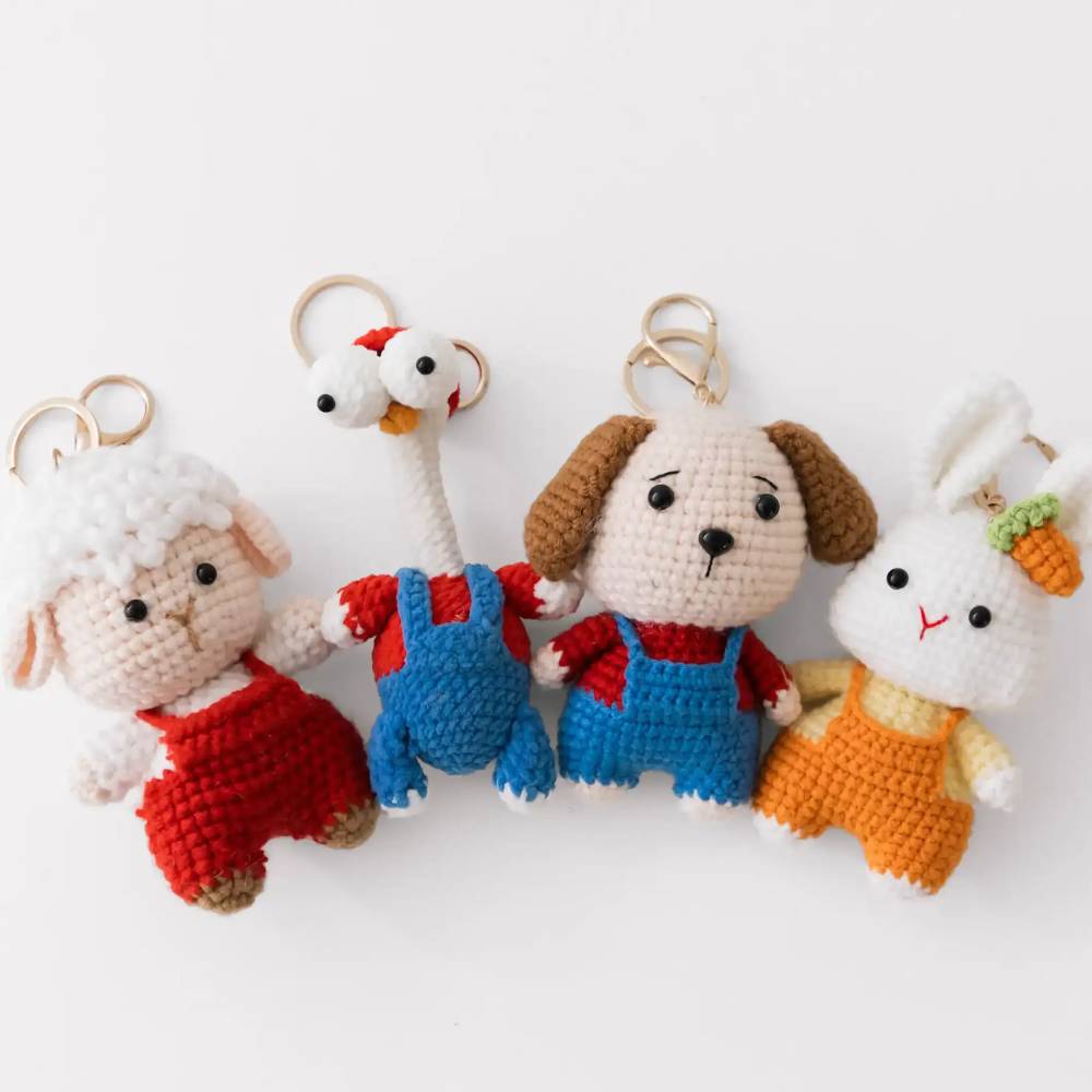 Custom Gift Hampers - Box & Tale - Box & Tale - Crochet Keychain